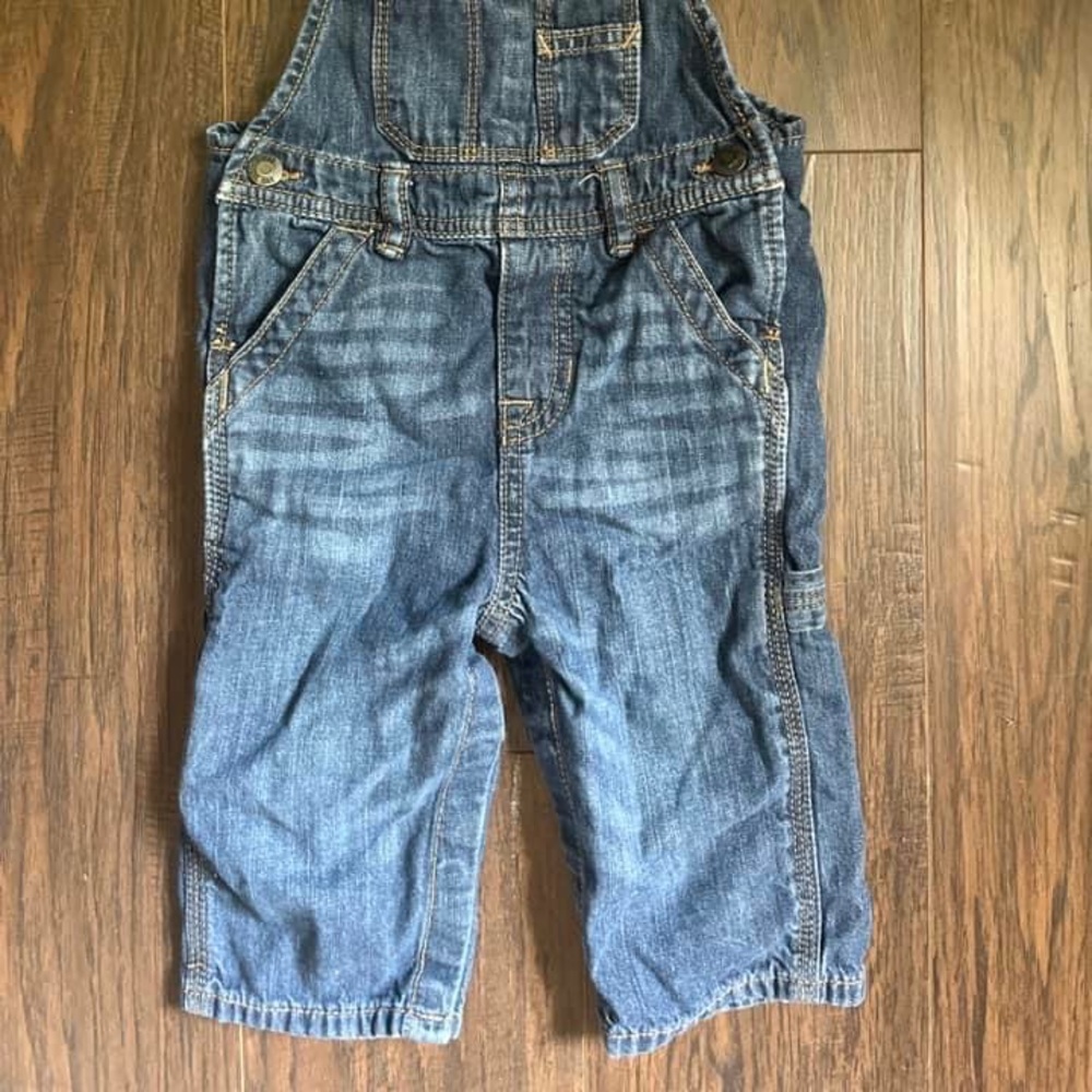 Denim Overalls - Picture 2 of 3